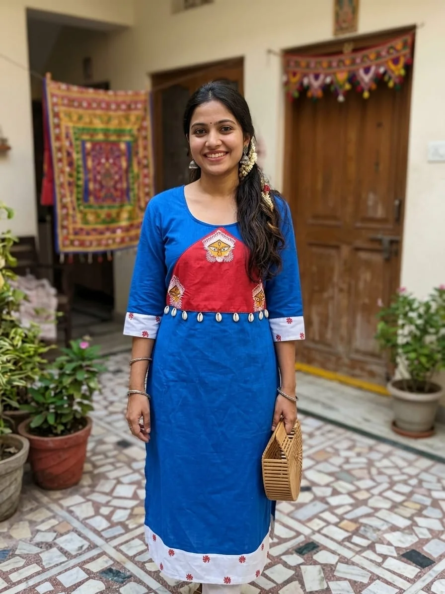 Rakhi Special Designer kurti