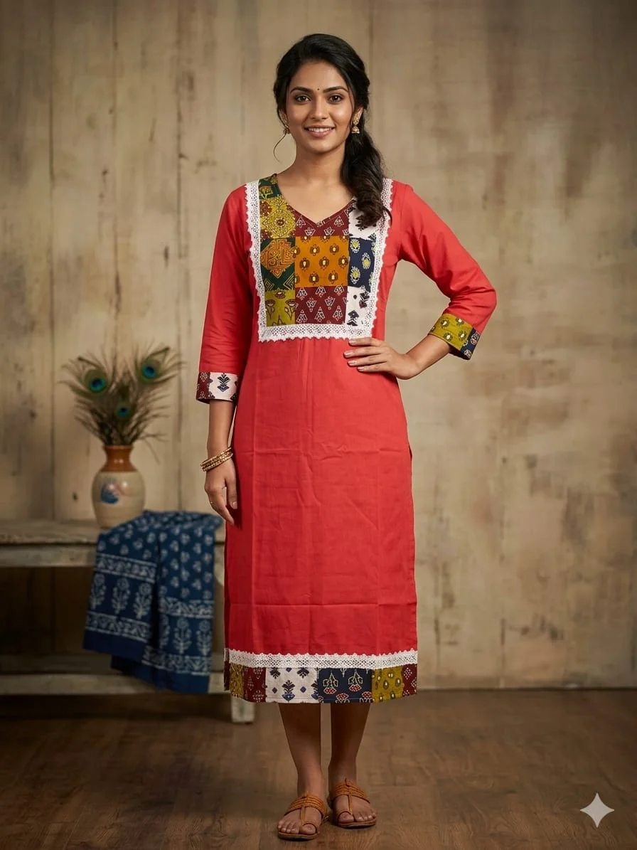 Pure cotton designer kurti Collection 4